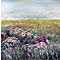 Wild Field with Pink Flowers Landscape, watercolour paintings by Mary Ng